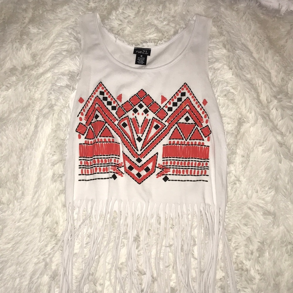 Aztec tank! Pre-bought cut as is!